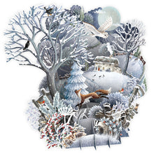 Load image into Gallery viewer, Paper D’Art Silent Night, 3D Pop Up Christmas Card
