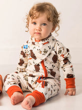 Load image into Gallery viewer, Blade & Rose Gruffalo Outdoor Adventure Zip-Up Romper / 0-12 Months