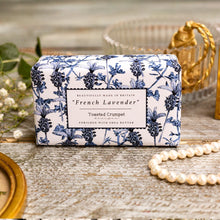 Load image into Gallery viewer, Toasted Crumpet French Lavender Luxury Soap