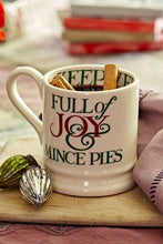 Load image into Gallery viewer, Emma Bridgewater Christmas Toast & Marmalade Peace & Love 1/2 Pint Mug