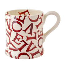 Load image into Gallery viewer, Emma Bridgewater L.O.V.E Polka Red 1/2 Pint Mug