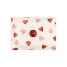 Load image into Gallery viewer, Emma Bridgewater Pink Hearts Small Butter Dish