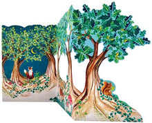Load image into Gallery viewer, Cinnamon Aitch ‘Alice’s Garden’ Fox & Oak Tree Card