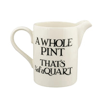 Load image into Gallery viewer, Emma Bridgewater Black Toast Cream Medium Straight Jug