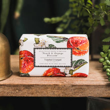 Load image into Gallery viewer, Toasted Crumpet Peach & Orange Blossom Soap Luxury Soap