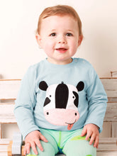 Load image into Gallery viewer, Blade & Rose Bailey The Cow Design Top / 0-4 Years