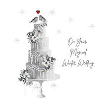 Load image into Gallery viewer, Five Dollar Shake On Your Magical Winter Wedding Small Card