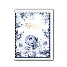 Load image into Gallery viewer, Toasted Crumpet Here’s To Wonderful Friends Wedding (Chateau) Card