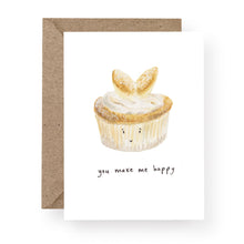 Load image into Gallery viewer, Western Sketch Happy Bun Card