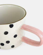 Load image into Gallery viewer, Caroline Gardner Mono Small Spots Mug