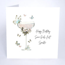 Load image into Gallery viewer, Five Dollar Shake Moonlight & Martini’s Some Girls Just Sparkle Birthday Card