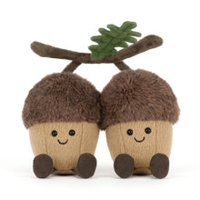 Load image into Gallery viewer, Jellycat Amuseables Ort & Tum Acorns Soft Toy