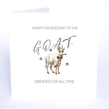 Load image into Gallery viewer, Five Dollar Shake G.O.A.T. Greatest Of All Time Father’s Day Card