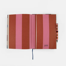 Load image into Gallery viewer, Caroline Gardner Wine Flower Casebound Notebook & Pen Set