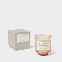Load image into Gallery viewer, Katie Loxton Sentiment Candle / Balance / Fresh Linen & White Lily
