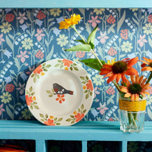 Load image into Gallery viewer, Emma Bridgewater Lovebirds Coral 6 1/2 Inch Plate