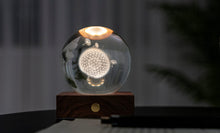 Load image into Gallery viewer, Ginkgo Design Amber Crystal Light / Dandelion