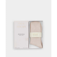 Load image into Gallery viewer, Katie Loxton Gift Boxed Sparkle Socks / Pink / One Size