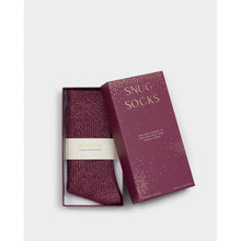 Load image into Gallery viewer, Katie Loxton Gift Boxed Sparkle Socks / Cherry Red / One Size