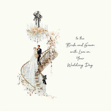 Load image into Gallery viewer, Five Dollar Shake ‘Gatsby’s Wedding’ To the Bride and Groom With Love Wedding Day Card