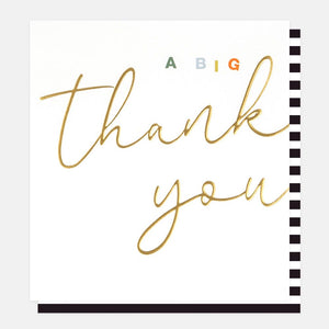 Caroline Gardner ‘Me To You’ Big Thank You Card