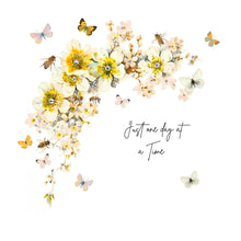 Load image into Gallery viewer, Five Dollar Shake Mimosa Moon Just One Day At A Time Card