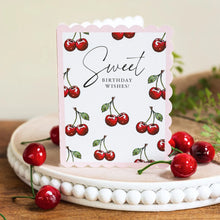 Load image into Gallery viewer, Toasted Crumpet Mon Chéri Sweet Birthday Wishes Card