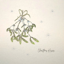 Load image into Gallery viewer, Five Dollar Shake ‘Fleur De Noel’ Christmas Card Christmas Kisses