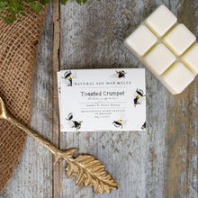 Load image into Gallery viewer, Toasted Crumpet Woodland Amber & Sweet Honey Soy Wax Melts