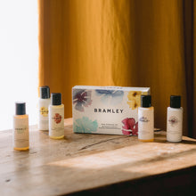Load image into Gallery viewer, Bramley Mini Starter Set With Shampoo, Conditioner, Body Wash, Bubble Bath & Body Lotion