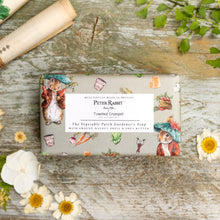 Load image into Gallery viewer, Toasted Crumpet Benjamin Bunny “The Vegetable Patch” Gardener’s Soap