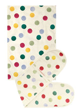 Load image into Gallery viewer, Emma Bridgewater Big Polka Dot Tea Towel & Double Oven Glove Set