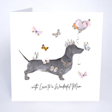 Load image into Gallery viewer, Five Dollar Shake Butterfly Garden With Love To A Wonderful Mum Card