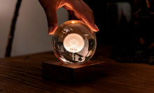 Load image into Gallery viewer, Ginkgo Design Amber Crystal Light / Dandelion