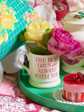Load image into Gallery viewer, Emma Bridgewater Pink Toast My Brilliant Friend 1/2 Pint Mug