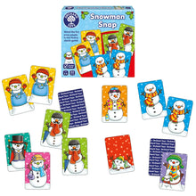 Load image into Gallery viewer, Orchard Toys Snowman Snap Mini Game