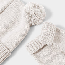 Load image into Gallery viewer, Katie Loxton Baby Hat & Mittens Set / Off White