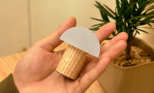 Load image into Gallery viewer, Ginkgo Design Super Mini Alice Mushroom Lamp / White Ash