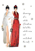 Load image into Gallery viewer, Counting Stars Haute Hippie Christmas Card Dreaming Of A White Christmas
