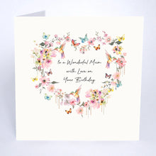 Load image into Gallery viewer, Five Dollar Shake ‘Beija-Flor’ To a Wonderful Mum With Love on Your Birthday Card