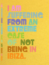 Load image into Gallery viewer, Counting Stars I Am Suffering From An Extreme Case Of Not Being In Ibiza Notebook