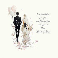 Load image into Gallery viewer, Five Dollar Shake ‘Gatsby’s Wedding’ To a Wonderful Daughter and Son in Law with Love on Your Wedding Day Card