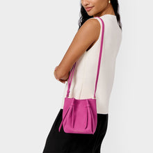 Load image into Gallery viewer, Katie Loxton Celina Mini Suedette Bucket Bag / Magenta