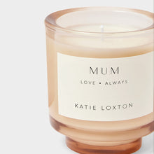 Load image into Gallery viewer, Katie Loxton Sentiment Candle / Mum / Gold Wave / English Pear & White Tea