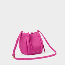 Load image into Gallery viewer, Katie Loxton Celina Mini Suedette Bucket Bag / Magenta