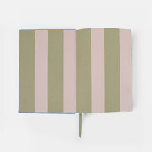 Load image into Gallery viewer, Caroline Gardner Blue Embossed Heart A5 Hardback Lined Notebook