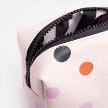Load image into Gallery viewer, Caroline Gardner Multi Spot Mini Cube Cosmetic Bag