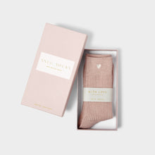 Load image into Gallery viewer, Katie Loxton Gift Boxed Socks / Blush Pink / One Size