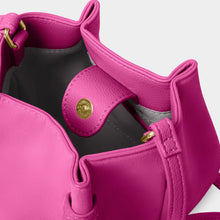 Load image into Gallery viewer, Katie Loxton Celina Mini Suedette Bucket Bag / Magenta