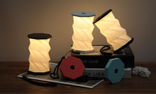 Load image into Gallery viewer, Gingko Design Mini Hexagon Twist Lamp